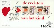 Nederland NL E269a 1989 Rechten Kind FDC zonder adres