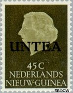 West-Nieuw-Guinea NG WNG16  1962 UNTEA opdruk 45 cent  Gestempeld
