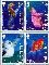 Gibraltar gib 962#965  2001 C.E.P.T.- Water  Postfris