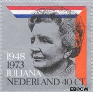 Nederland NL 1036# 1973 Koningin Juliana- regeringsjubileum Postfris