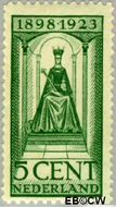 Nederland NL 122  1923 Koningin Wilhelmina- Regeringsjubileum 5 cent  Ongebruikt