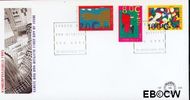 Nederland NL E343 1995 Computertekeningen FDC zonder adres