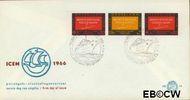 Nederland NL E78a 1966 ICEM FDC zonder adres