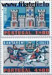POR 1109#1110 Postfris 1970 Stadsrechten Santarém