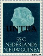 West-Nieuw-Guinea NG WNG17  1962 UNTEA opdruk 55 cent  Gestempeld