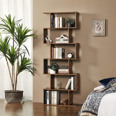 BIBLIOTECA DECORATIVA RUSTIC BROWN