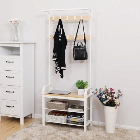 CUIER HOL CU PANTOFAR IVORY WHITE 72 x 33,7 x 183 cm (L x l x H)