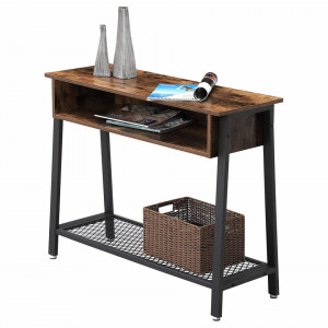 CONSOLA LIVING INDUSTRIAL DESIGN BROWN