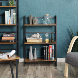 Raft pliabil Industrial Bookshelf 60 x 30 x 93 cm (L x l x H)