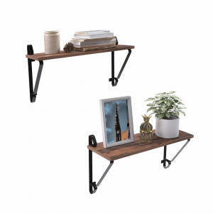 Raft cu polita suspendata set 2 buc Industrial Design
