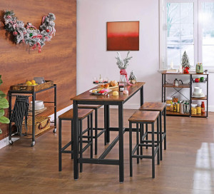 SET 2 SCAUNE BAR INDUSTRIAL DESIGN