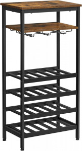 SUPORT PENTRU VIN, CAPACITATE 20 STICLE, DIN OTEL 50 x 32 x 100 cm