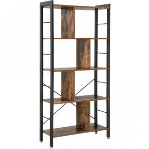 BIBLIOTECA DECORATIVA INDUSTRIAL DESIGN 74 x 30 x 154,5 cm
