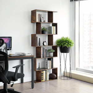 BIBLIOTECA DECORATIVA RUSTIC BROWN