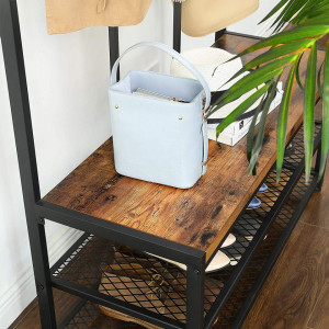 Cuier cu pantofar industrial Design