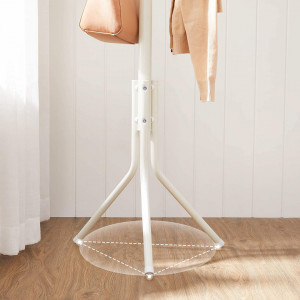 CUIER DIN METAL STIL POM CREAMY WHITE