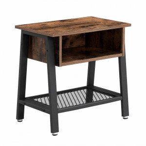 Noptiera, masa laterala Industrial Design 55 x 35 x 55 cm (L x l x l) Maro Vintage