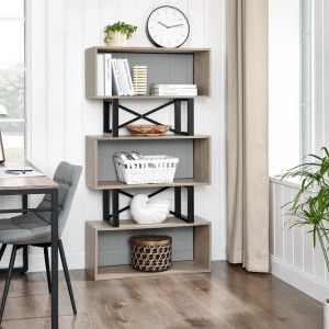 BIBLIOTECA DECORATIVA INDUSTRIAL DESIGN GREY