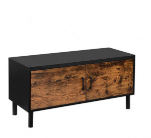 DULAP DEPOZITARE CU 2 USI RETRO BROWN 100 x 35 x 38 cm