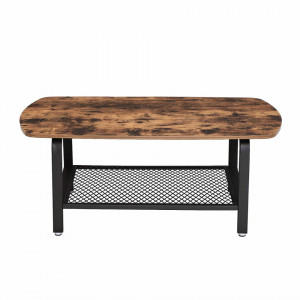 Masa living Industrial Design Tea Table 110 x 60 x 45 cm (L x l x l)