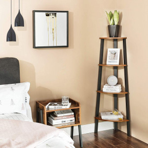 Raft de colt pentru depozitare Industrial design 34 x 34 x 125 cm (L x l x l)