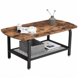 Masa living Industrial Design Tea Table 110 x 60 x 45 cm (L x l x l)