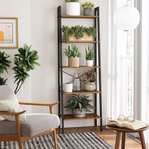 BIBLIOTECA DECORATIVA BROWN 56 x 34 x 172 cm
