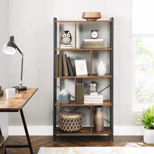 BIBLIOTECA DECORATIVA INDUSTRIAL DESIGN 74 x 30 x 154,5 cm