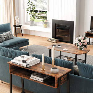 CONSOLA LIVING INDUSTRIAL DESIGN BROWN