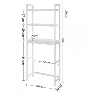 RAFT PENTRU BAIE CU 3 POLITE BAMBOO