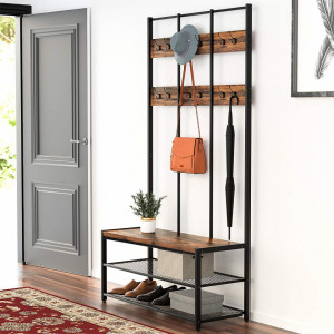Cuier cu pantofar industrial Design 100 x 40 x 184 cm (L x l x l)
