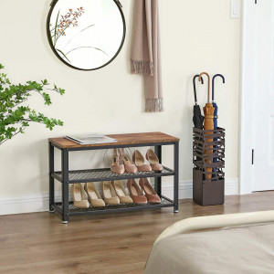 Banca ,Pantofar, raft pentru incaltaminte Industrial Design 73 x 30 x 45 cm