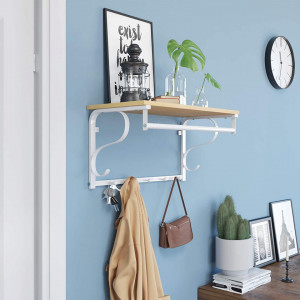 CUIER HOL CU ETAJERA ALB 60 x 30 x 32 cm (L x l x l)