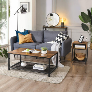 Masuta de Cafea Living RETRO Design 106,2 x 60,2 x 45 cm