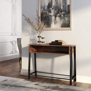 CONSOLA LIVING INDUSTRIAL DESIGN BROWN