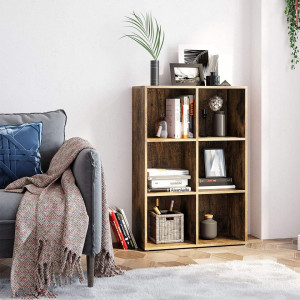 BIBLIOTECA 6 CUBURI MARO STIL RUSTIC