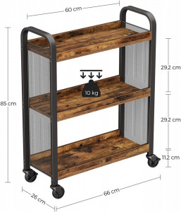 CARUCIOR JOLLY PENTRU SERVIRE INDUSTRIAL DESIGN