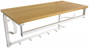 CUIER HOL CU ETAJERA ALB 60 x 30 x 32 cm (L x l x l)