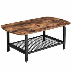 Masa living Industrial Design Tea Table 110 x 60 x 45 cm (L x l x l)