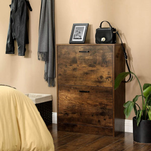 PANTOFAR CU 2 USI RABATABILE BROWN