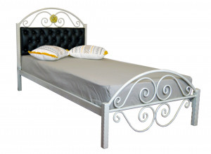 Pat tapitat piele eco SHADOWS Single 90x190 cm