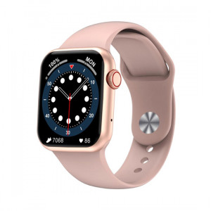 Smart Watch DT100 Pro Plus roze (silikonska narukvica)