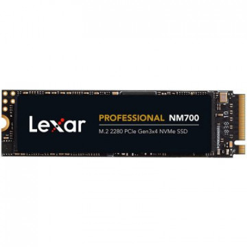 LEXAR NM700 512GB SSD, M.2, PCIe Gen3x4, up to 3500 MB/s read and 2000 MB/s writ