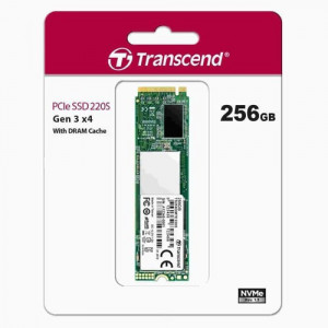 TRANSCEND PCIe 220S TS256GMTE220S 256GB, M.2 2280, PCIe, do 3500 MB/s