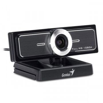 Genius WideCam F100 web kamera crno srebrna