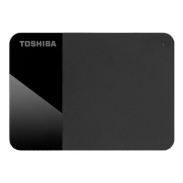 Toshiba External Hard Drive Canvio Basics + USB-C adapter (2.5" 2TB, USB3.2 Gen 1, Black) - HDTB420EK3ABH