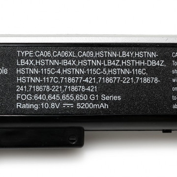 Zamenska Baterija HP CA06 ProBook 640/645/650/655 G0/G1-6 10.8V-5200mAh
