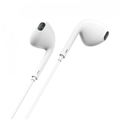 Borofone Earphones BM32 Plus Original Series Lightning plug white