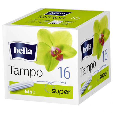 Tampoane Bella Tampo Super, 16 buc