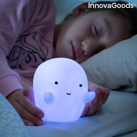 Lampă fantomă LED multicolor Glowy InnovaGoods Gadget Kids